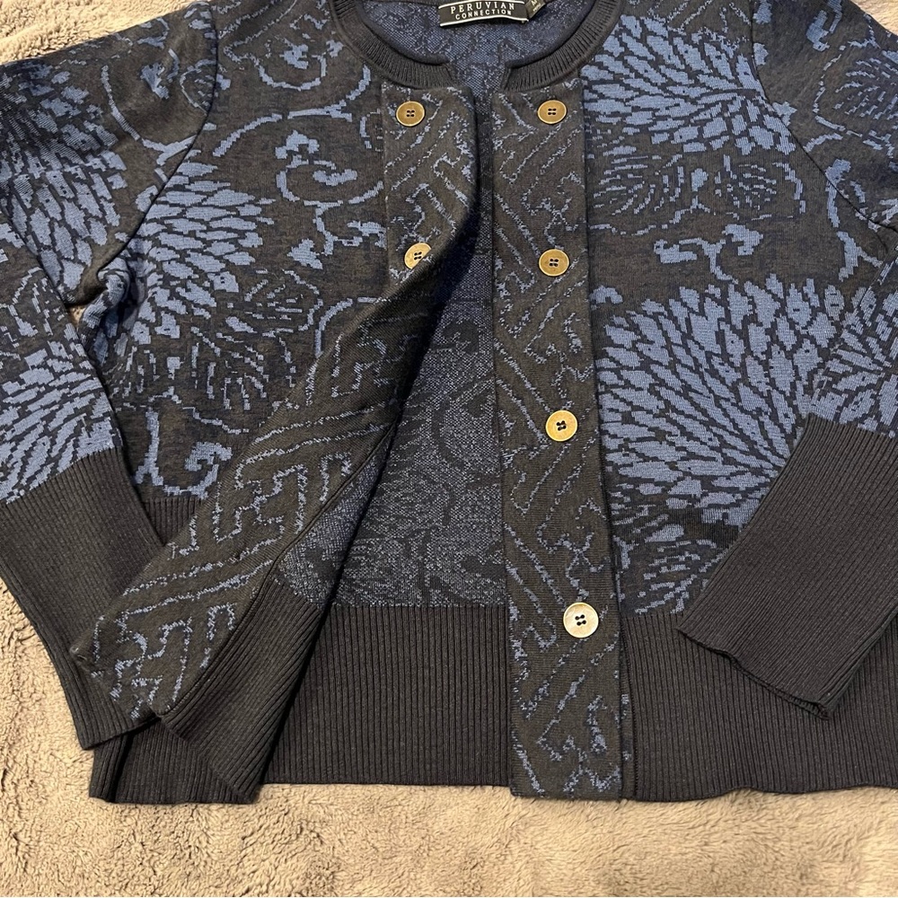 Peruvian Connection Cardigan Sweater - Picture 4 of 6